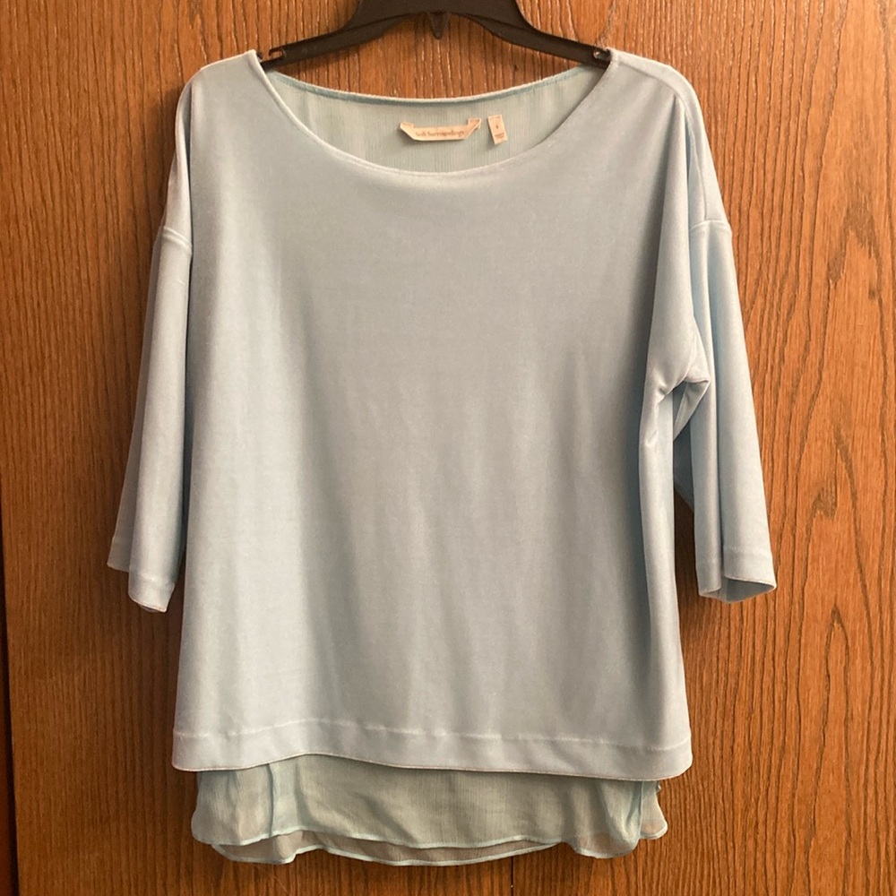 NWOT Soft Surroundings Aqua Top